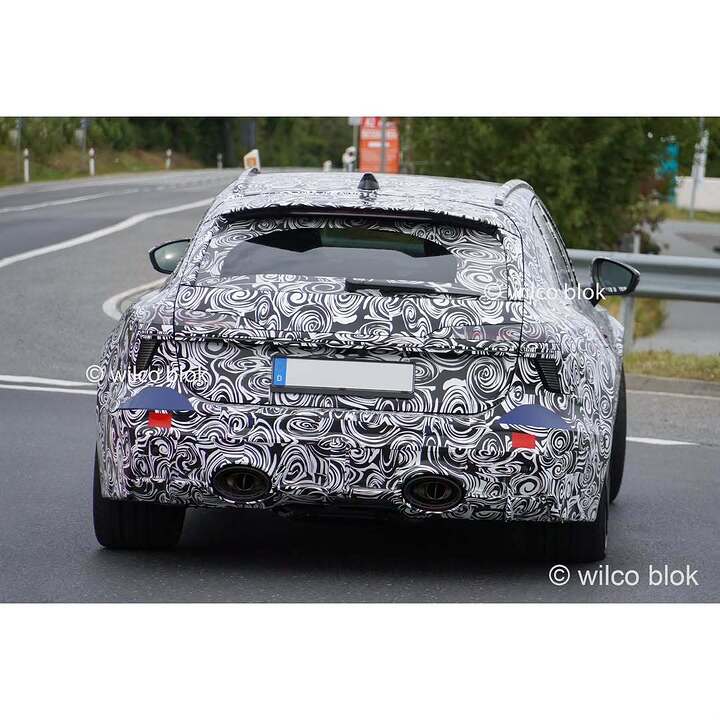New Audi RS6 is on the way!#audi #rs6 #audirs6 #prototype #Erlkönig #spyshot #nürburgring (2)