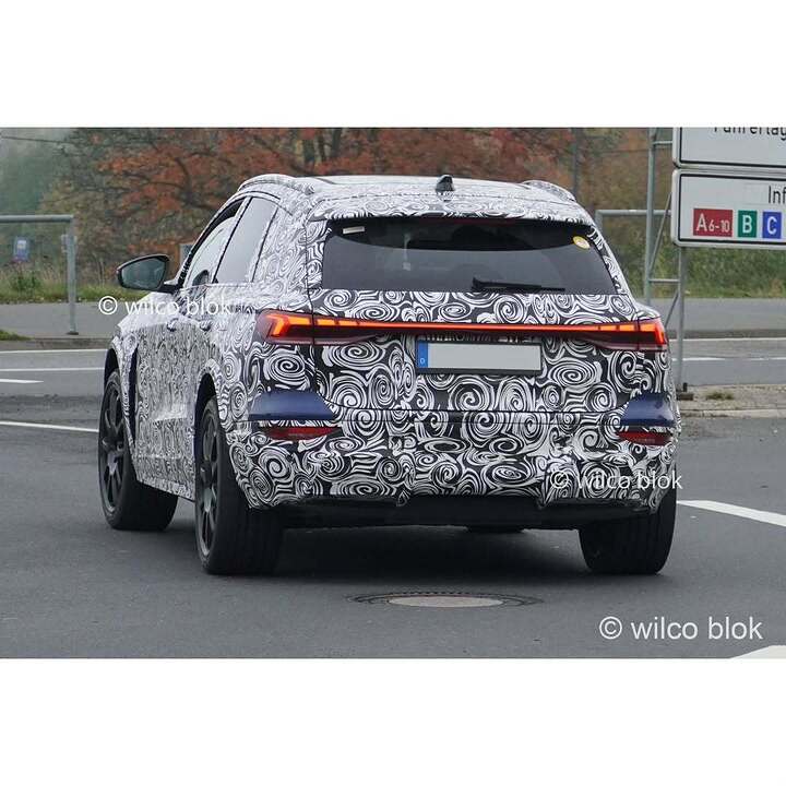 Audi R̶S̶Q̶6̶ ̶e̶-̶t̶r̶o̶n̶ SQ6 e-tron Performance spied in Nürburg!#audi #rsq6 #etron #audirsq (3)