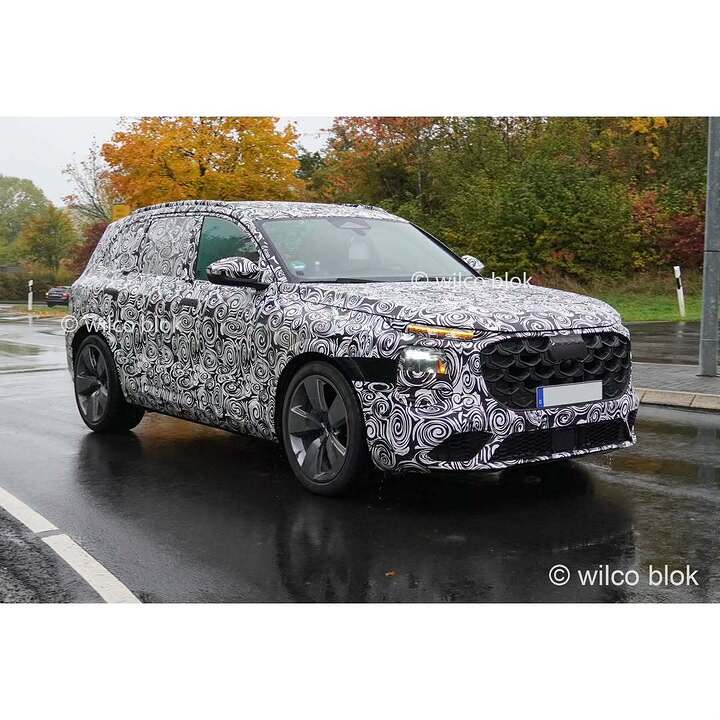 New Audi SQ7 caught in the wild #audi #sq7 #audisq7 #q7 #prototype #erlkönig #spyshot #carspy  (1)