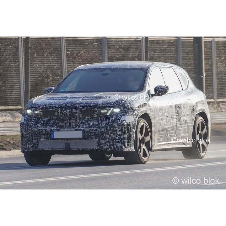 Spotted in Munich- the M version of the new BMW iX3!#bmw #ix3 #ix3m #Erlkönig #carspy