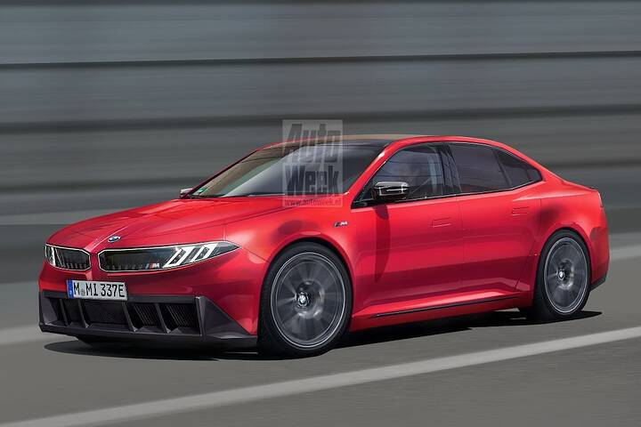 BMW i3M versus Mercedes-AMG C 63 EQ (Illustraties, Larson)