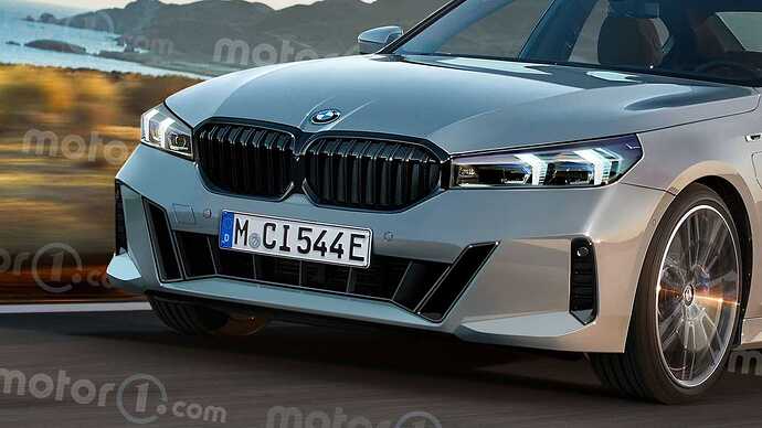 Next-Gen BMW 5 Series unofficial rendering