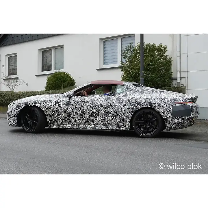 BMW Skytop leaves the BMW test centre and is heading straight to the green hell! Would you buy this for € 500K#bmw #skytop #bmwskytop #prototype #erlkönig #spyshot #carspy #nürburgring #Germany #limitededition #luxury #lifestyle #8 (2)
