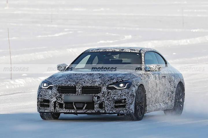 El nuevo BMW M2 CS se traslada a las pruebas de invierno tras un larg (15)