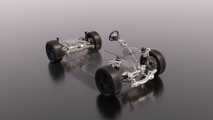 PPE - Premium Platform Electric, Chassis, 2022, Porsche AG