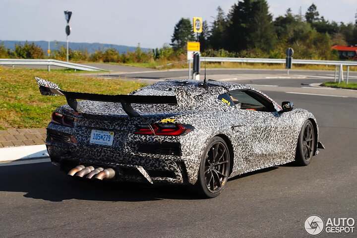 Chevrolet is currently developing a high-performance beast and testing it at the Nürburgring - the highly anticipated Chevrolet Corvette C8 Zora!   This upcoming model will be a hybrid variant of the C8 and is set to be the flagship o (8)