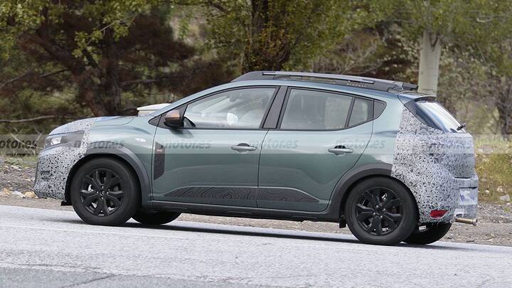 The new 2026 Dacia Sandero loses camouflage in these spy photos that hint at a major update.