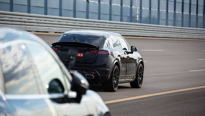 Prototype of the full electric Macan, 2022, Porsche AG