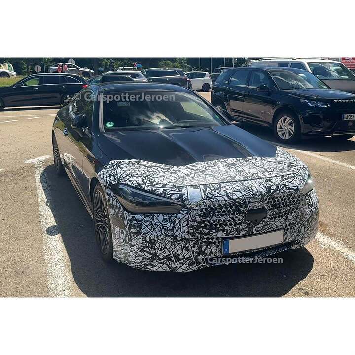 First pictures of the Mercedes CLE facelift, thanks to @carspotterjeroen Don't expect major changes- a refreshed grill and new front bumper. Rear looks untouched. And no star-shaped headlights📷 @carspotterjeroen #Mercedes #cle #face (1)