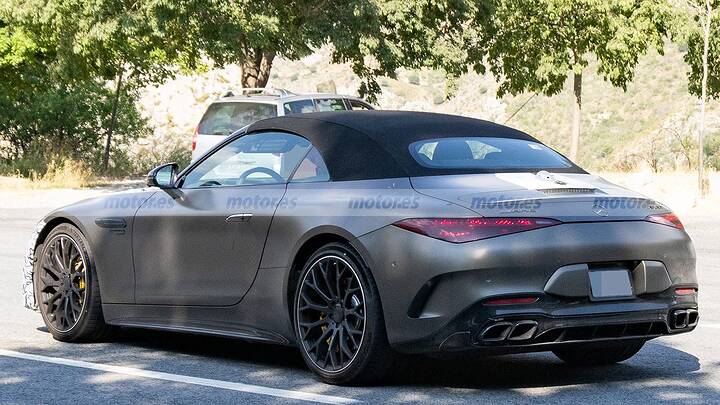 Cazado el nuevo Mercedes-AMG descapotable con motor V8 que revolucionará el mercado de los deportivos 11