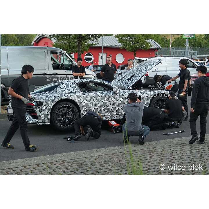 Toyota GR GT has arrived at the Nurburgring to set a lap time. The question is- how quick will (3)