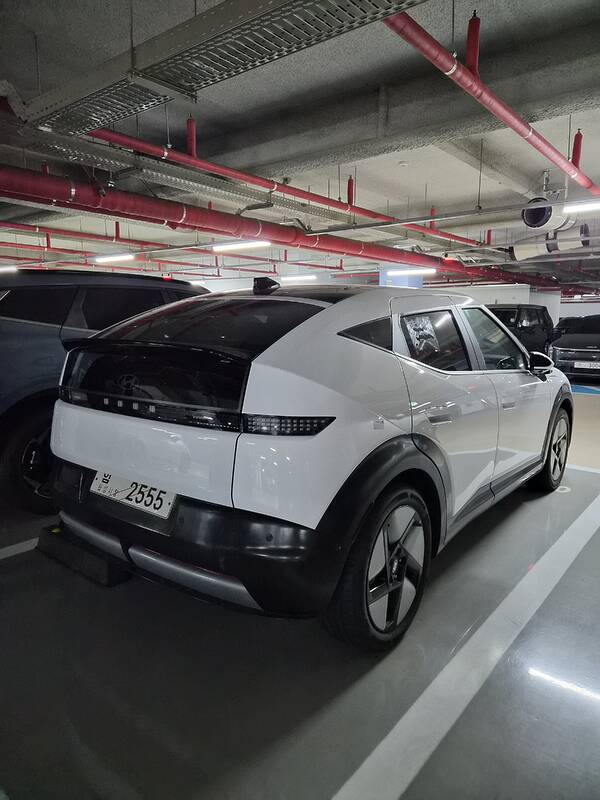 Hyundai Ioniq 3 spotted in a Korean -newcarscoops-33798