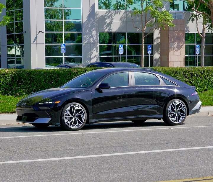 2026 Hyundai Ioniq 6 Facelift. #2026hyundaiioniq6 #hyundaiioniq6facelift #spotted #testvehicle #