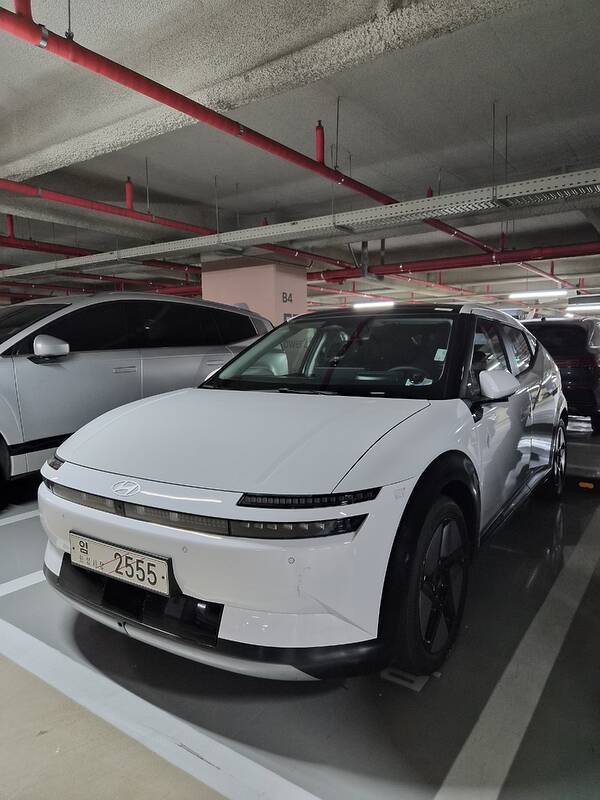 Hyundai Ioniq 3 spotted in a Korean -newcarscoops-33792