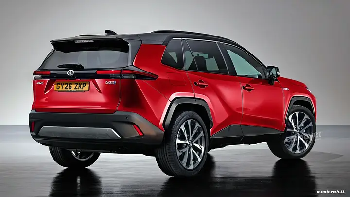 Toyota RAV4 render 2026