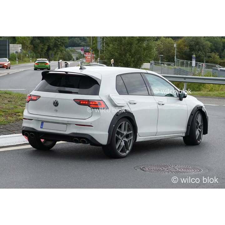 Volkswagen Golf R mule aka the T-Roc R mule is back in Nürburg!#Volkswagen #troc #trocr #golf # (2)