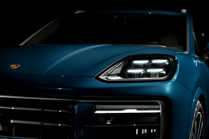 New Porsche Cayenne teaser picture