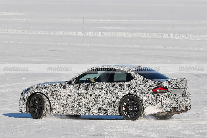El nuevo BMW M2 CS se traslada a las pruebas de invierno tras un largo (2)