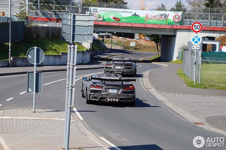 Chevrolet is currently developing a high-performance beast and testing it at the Nürburgring - the highly anticipated Chevrolet Corvette C8 Zora!   This upcoming model will be a hybrid variant of the C8 and is set to be the flagship o (5)