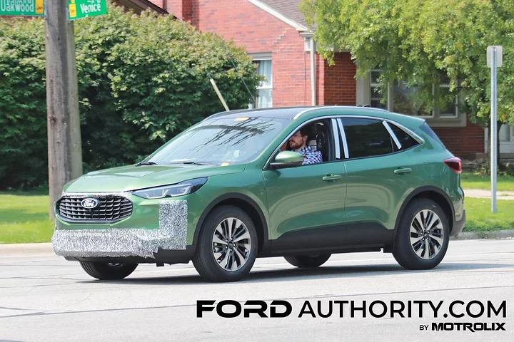 2024-Ford-Kuga-Refresh-First-Photos-August-2023-Exterior-002-side-front-three-quarters