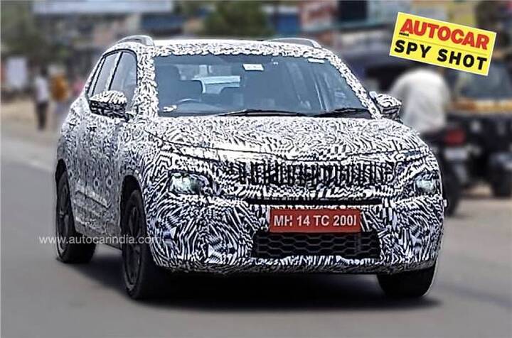 Skoda-Compact-SUV-Front-Profile-Spied