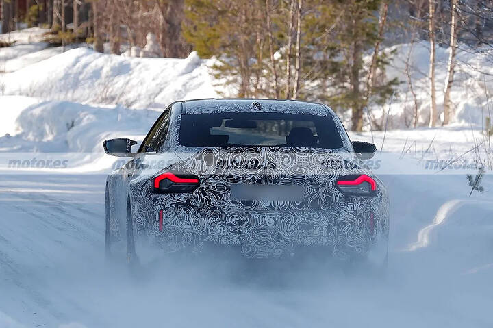 El nuevo BMW M2 CS se traslada a las pruebas de invierno tras un larg (14)
