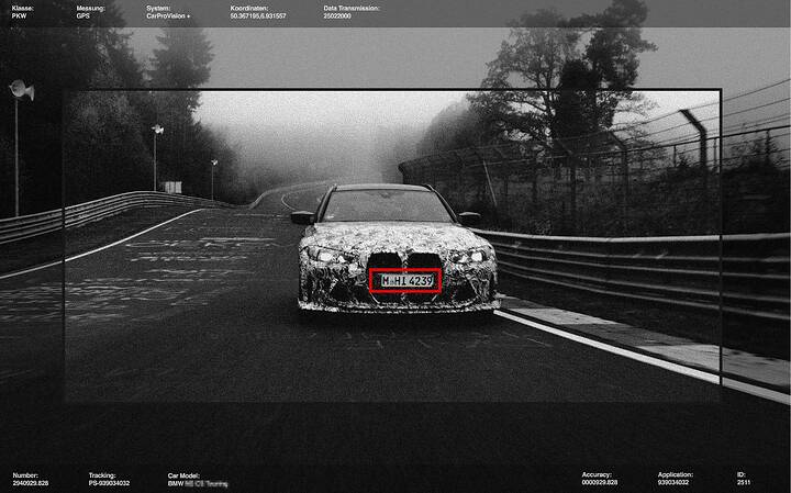 The not so secret, secret.Thought we could sneak into the @nuerburgring for some testing. Turns out they caught the whole thing #BMW #BMWM #MPower #TheUltimateOneCarSolution (1) (1)