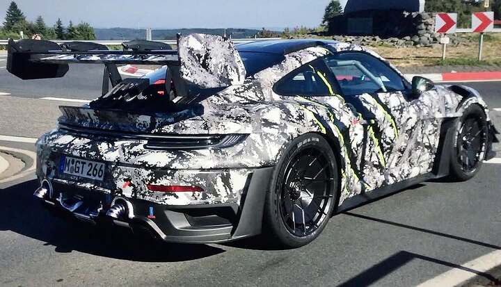 💥💥💥💥💥New pics 2026 Porsche 992 GT3RS SSR Performance with new diffuser #ssrperformance #911