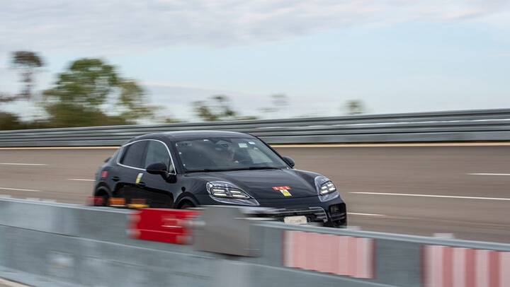 Prototype of the full electric Macan, 2022, Porsche AG