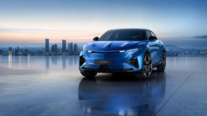 The all-new Alpine A390 will be pricedD