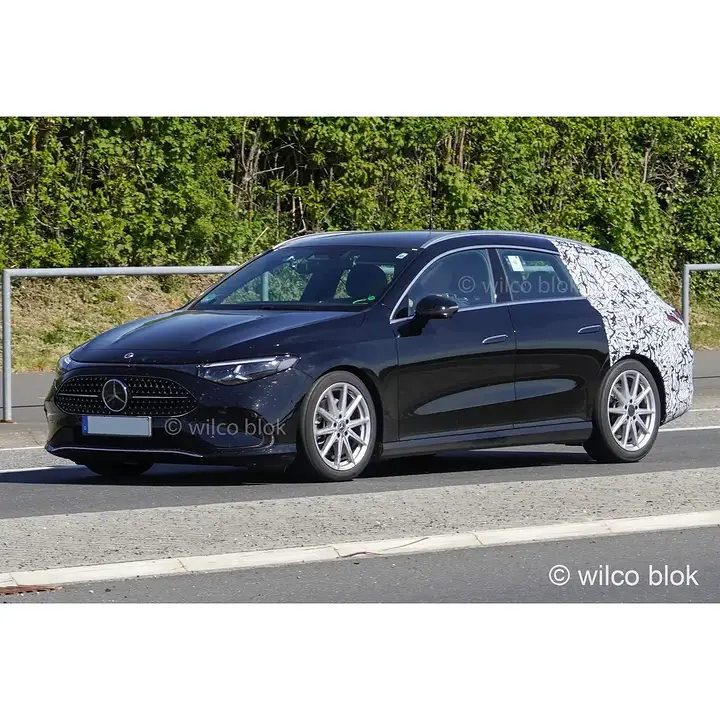 Shooting Brake version of the new Mercedes CLA spied! Thoughts#Mercedes #cla #shootingbrake #mercedescla #clashootingbrake #prototype #erlkönig #spyshot #carspy #nürburgring #Germany #luxury #lifestyle #dasbesteodernichts #thebestornothi