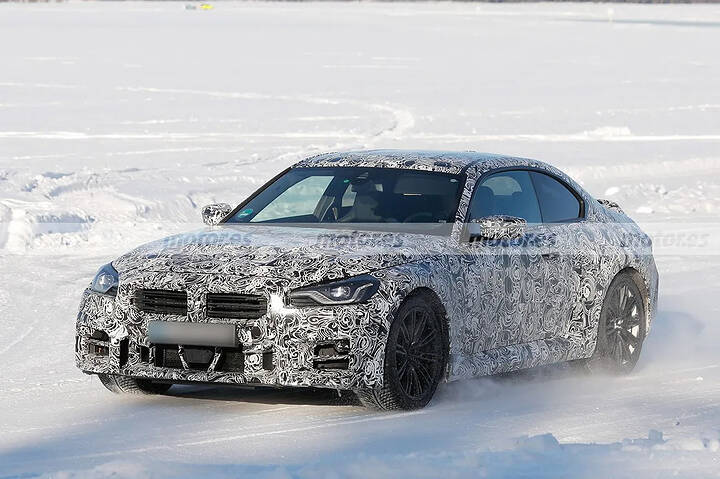 El nuevo BMW M2 CS se traslada a las pruebas de invierno tras un largo (5)