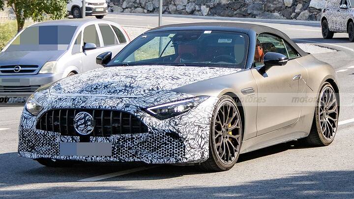 Cazado el nuevo Mercedes-AMG descapotable con motor V8 que revolucionará el mercado de los deportivos 1