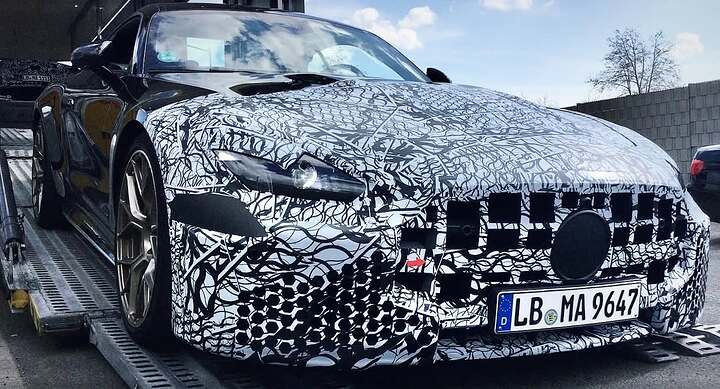 💥💥💥💥💥SPYSHOTS 2027 Mercedes-AMG GT Coupe facelift #amg #mercedesamg #spied #erlkönig #spysh
