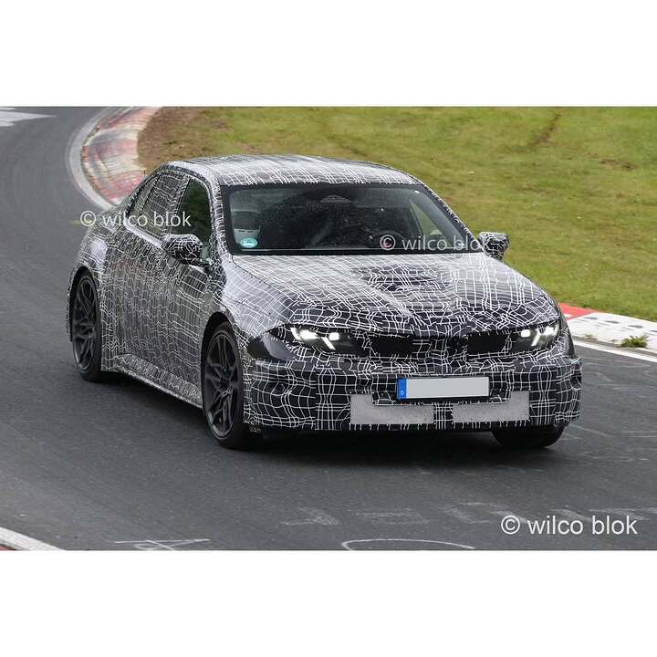 Electric BMW M3 spied - newcarscoops - 0fbde4f4