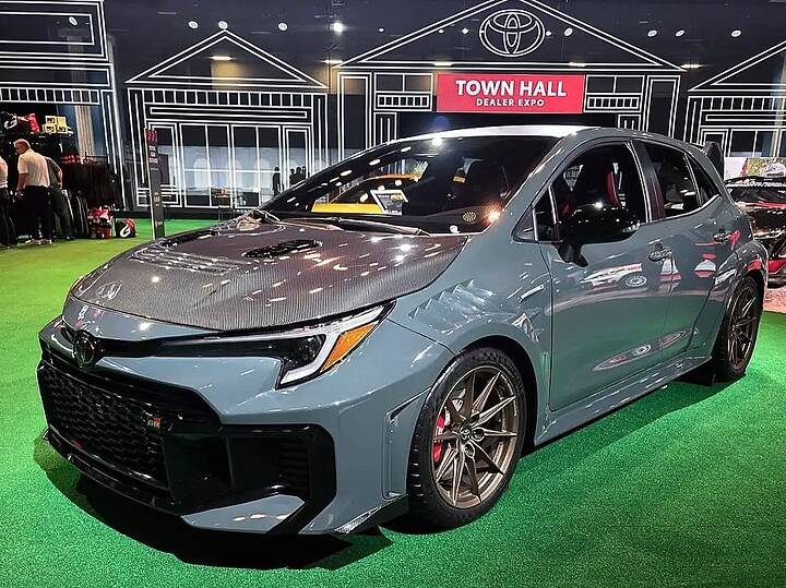 A First Look At The Upcoming Toyota GRMN Corolla At The Toyota Town Hall Dealer Expo #MyCorollaA