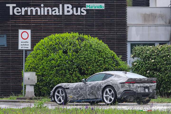 It has been almost two years since Ferrari unveiled the 12 Cilindri. Recently, it appears that t (1)