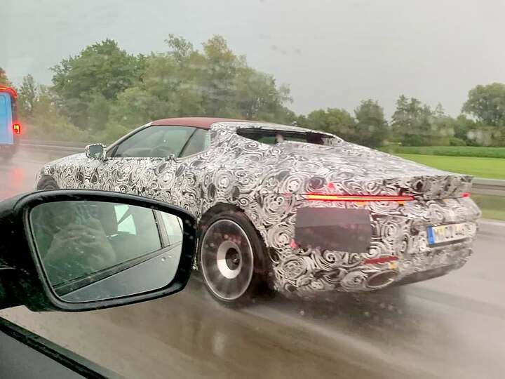 BMW Skytop spotted in the wild by Julia J. #bmwsjytop #spotted #testvehicle