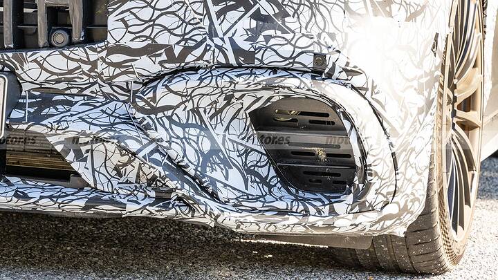 Mercedes-AMG sube el listón con un potente Clase S más tecnológico que se descubre en estas fotos espía 7