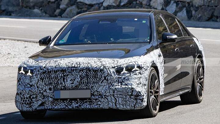 Más de 800 CV y etiqueta ECO, la renovación del Mercedes Clase S más deportivo se descubre en estas fotos espía 2