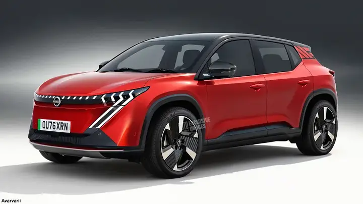 Baby Nissan Juke render