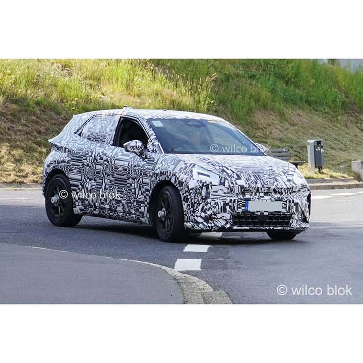 Cupra Raval spied- the rebellious cousin of the Volkswagen ID.2!#cupra #raval #cupraraval #prot (2)