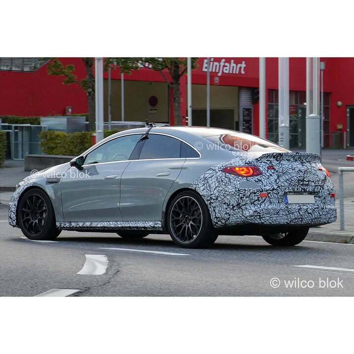 AMG version of the Mercedes CLA is on the way!#Mercedes #amg #cla #erlkönig #nürburgring (2)