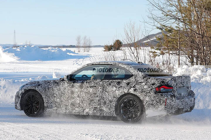 El nuevo BMW M2 CS se traslada a las pruebas de invierno tras un larg (10)