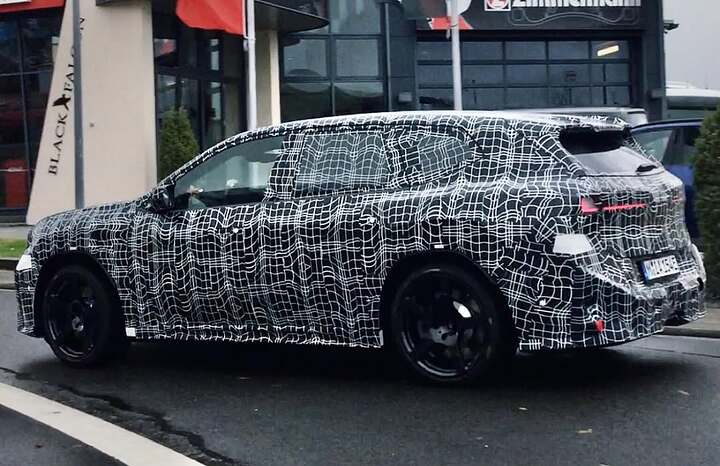 💥💥💥💥💥 New prototype BMW iX3 M spotted in Nürburgring #bmw #bmwix3 #bmwix3m #spotted #carspo