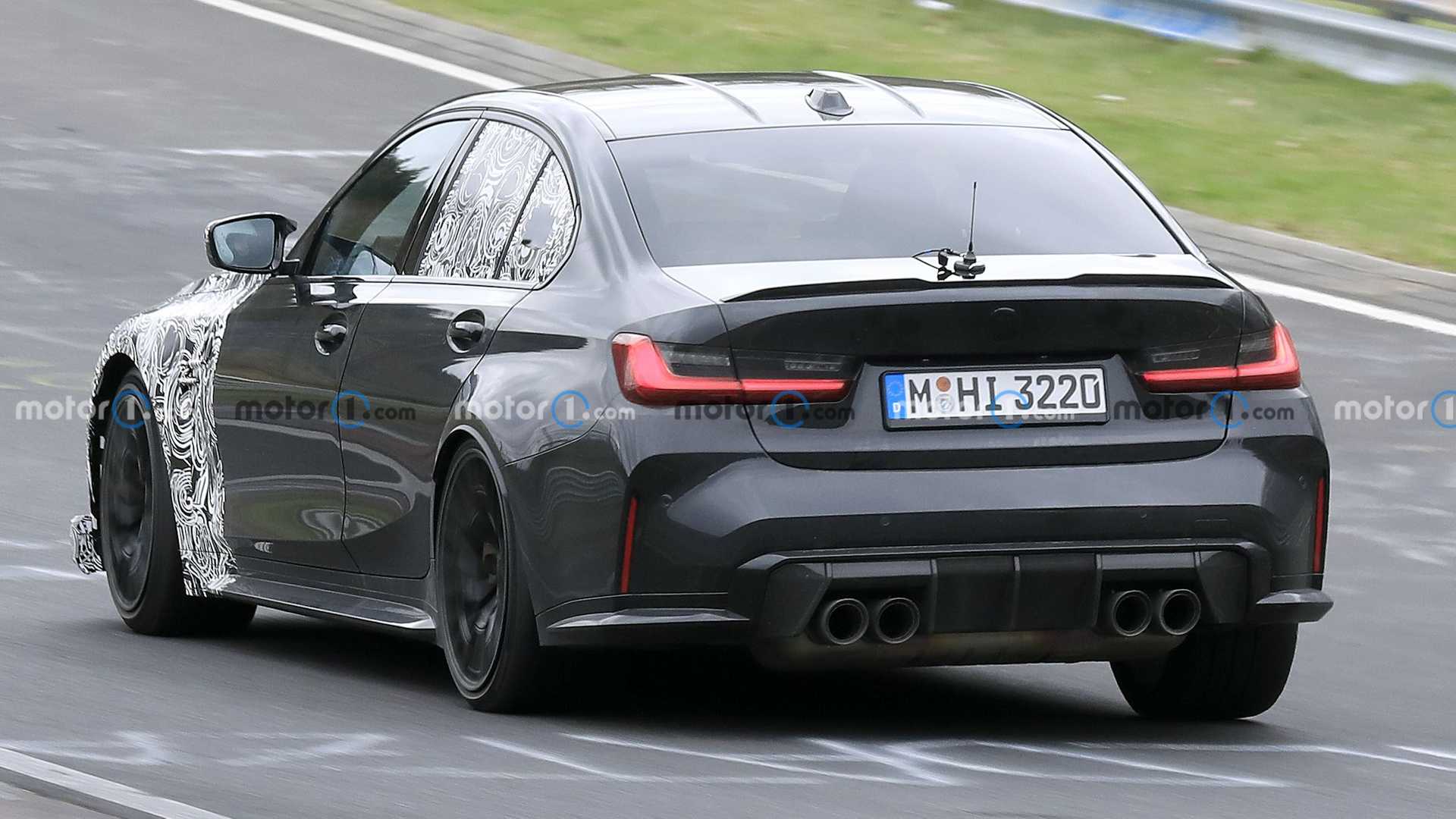 2023 BMW M3 CS Unofficial Rendering Peels Away The Camo And Cladding