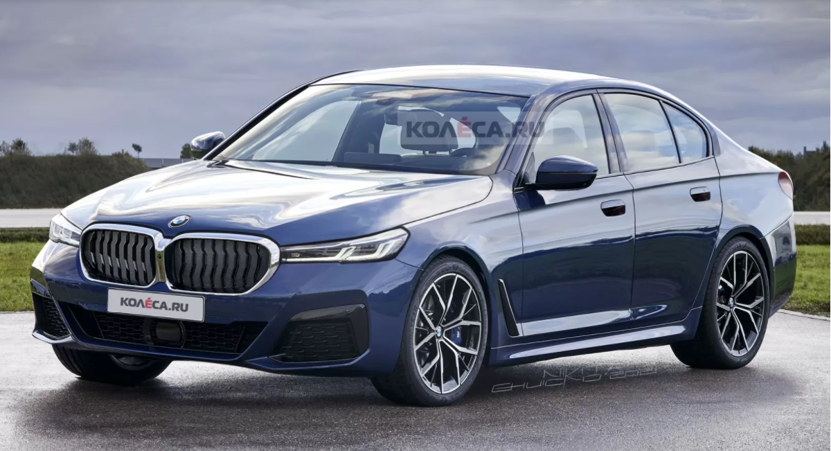 2024 BMW M5 Unofficial Renderings Preview Sedan's Revamped Styling