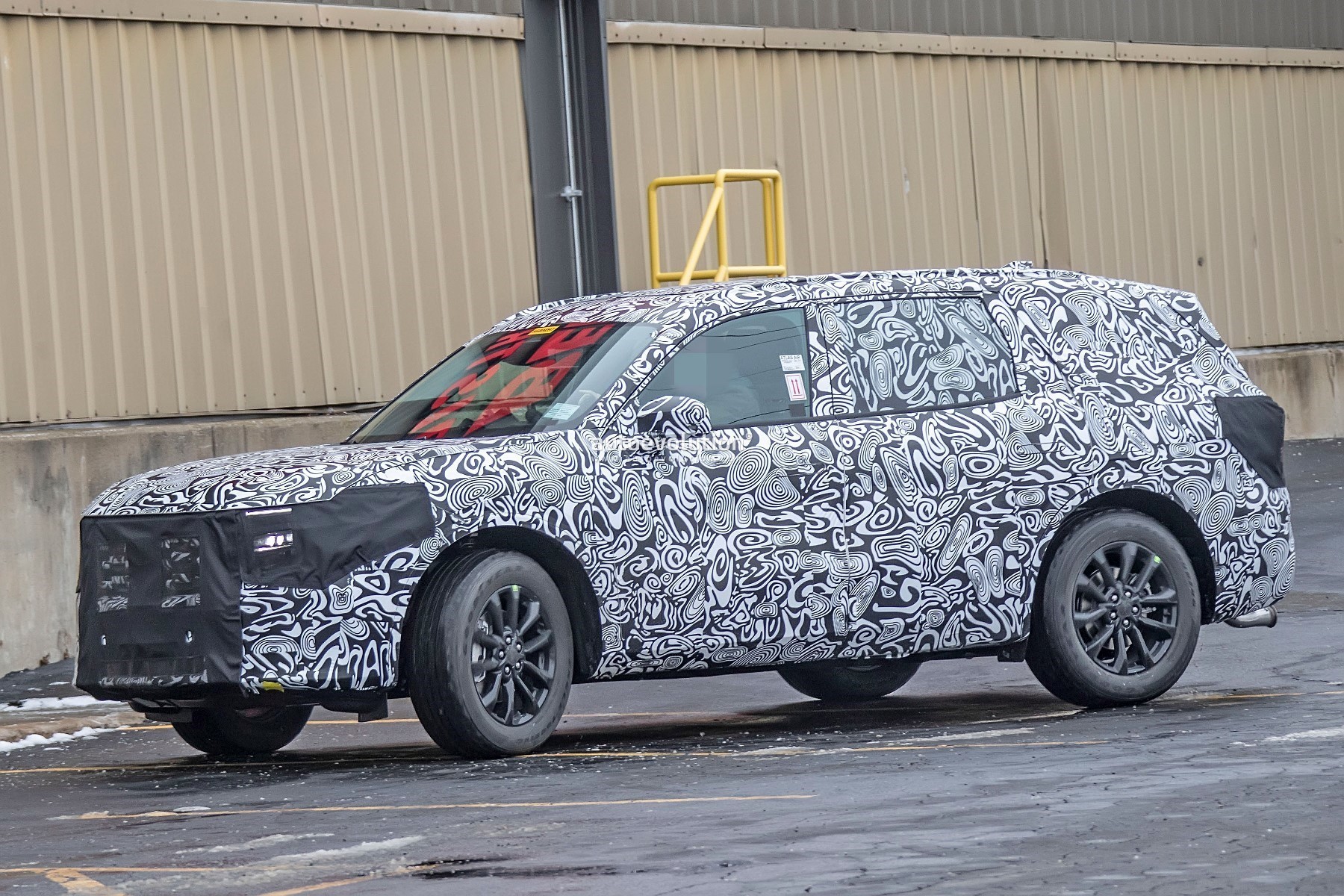 Ford Fusion Active 2023. New Ford Electric SUV Spied Testing ahead of 2023 Reveal.