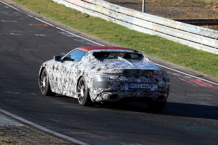 bmws 500k skytop roadster spied on the nurburgring in pre production form 39