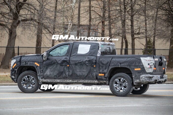 imgi 70 2027 GMC Sierra AT4 Prototype Spy Shots December 2025 Exterior 011